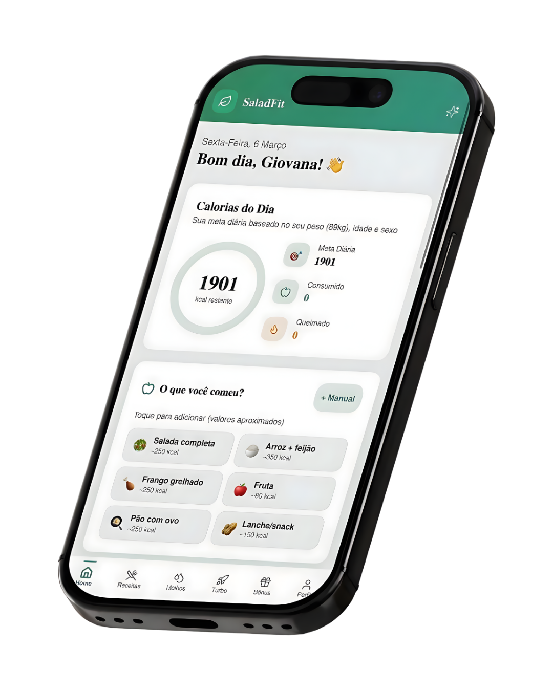 Aplicativo SaladFit Premium